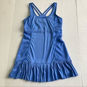 Tail Blue Tennis Skirt Dress Tank Bra Top Small
